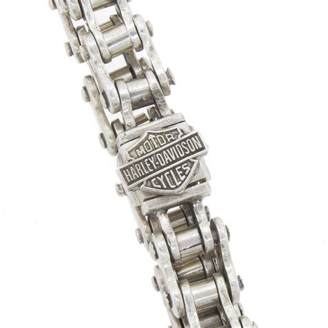 harley davidson motorcycle chain bracelet